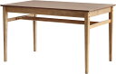 ダイニングテーブル　Rasicシリーズ　　Rasic Dining Table 1200　PAT-3328NA　W1200×D750×H720mm 　天然木化粧繊維板（オーク材）天然木(ラバーウッド材)　【組立】【送料無料】
