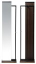 ハンガーラック ハンガー付ミラーHannger&Mirror(HM-400 )●鏡:飛散防止加工(W400×D300×H1630mm)素材鏡背面:パーティクルボ...