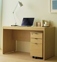 【新製品デスクのみ】WDS-MND1200(BR/NA)(ブラウン/ナチュラル)W1200×D600×H720mm 天板:パーティクルボード (25mm厚 )メラミン化粧板貼り側板:フラッシュ加工((24mm厚)プリント紙貼り【送料無料】(3)