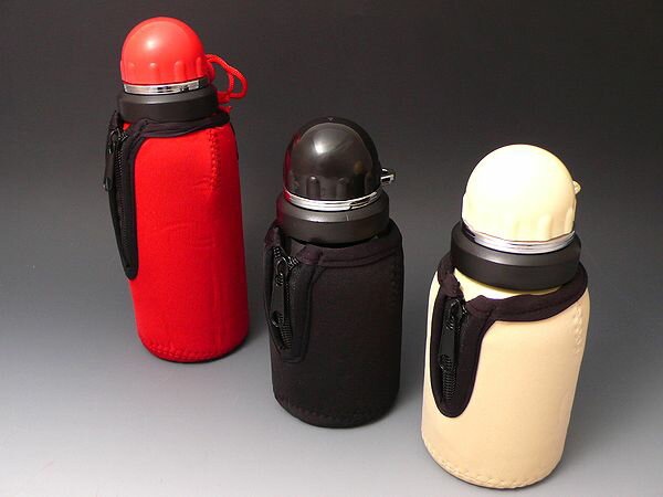 【訳あり】直飲 口細タイプ 380ml【ステンレスボトル】保護ポーチ付 シングル Sサイズ お弁当の直飲ボトル【HLS_DU】【RCP】02P04Jan15