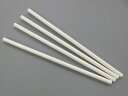 紙ストロー ペーパーストロー 100本入り(白)ホワイト φ6mmx197mm バーベキュー キャンプ パティ— 非常用 サバイバル用品にも