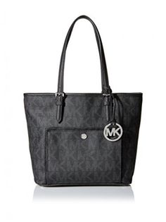 [\ }CP}CPR[X MICHAEL Michael Kors Jet Set Item Tote ŐV WFbg Zbg ACe g[g ubN