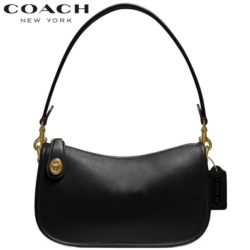 コーチ ショルダーバッグ レディース コーチ ブティックライン コーチ バック 斜め掛け バッグ 2020秋新作 COACH スウィンガー バッグ ブラック 母の日プレゼント