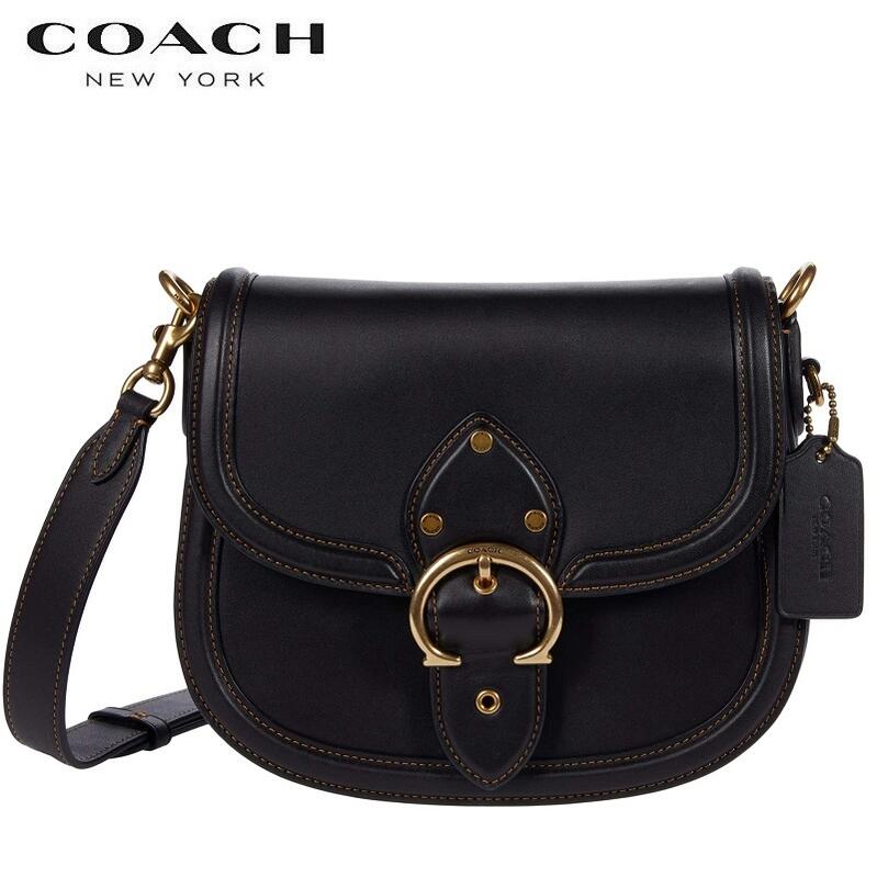 新作 コーチ ショルダーバッグ レディース コーチ ブティックライン コーチ バック 斜め掛け バッグ COACH ビート サドル バッグ ブラック