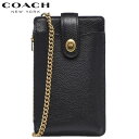 【TIME SALE 4/20迄 2023新作 COACH】即発送可能 コーチ COACH 新作 スマホショルダー スマホケース スマホバッグ お財布バッグ 斜め掛けバッグ ショルダーバッグ ミニ財布 カードケース ブティックライン 2023新作 COACH コーチ フォーン クロスボディ バッグ ブラック