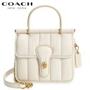 【SALE 新作 COACH】コーチショルダーバッグ レディース 斜めがけ コーチ バック ショルダーバッグ ブティックライン COACH ウィリス トップ ハンドル 18 ウィズ キルティング チョーク