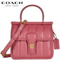 【SALE 新作 COACH】コーチショルダーバッグ レディース 斜めがけ コーチ バック ショルダーバッグ 新作 ブティックライン COACH ウィリス トップ ハンドル 18 ウィズ キルティング ルージュ