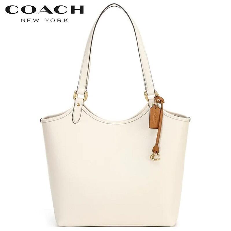 【SALE 新作 COACH】コーチ バック 新作 トートバッグ ブティックライン COACH 新作 ポリッシュド ペブル レザー エブリディ トート チョーク