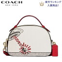 【SALE 新作 COACH】コーチ COACH バッグ 新作 ショルダーバッグ 2022新作 ディズニー ミッキー マウス X キース・ヘリング セレナ サッチェル チョーク マルチ