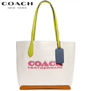 2022新作 コーチ トートバッグ レディース COACH コーチ ブティックライン コーチ バック 2022新作 COACH キア トート カラーブロック チョーク マルチ