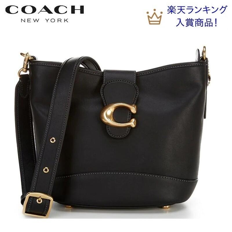 コーチ バック 新作 コーチ ショルダーバッグ レディース ブティックライン COACH 2022新作 タリ ソフト カーフレザー バケットバッグ ブラック