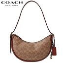 コーチ バッグ COACH 新作 ショルダーバッグ レディース コーチ ブティックライン COACH 2022秋新作 ルナ ショルダー バッグ シグネチャー キャンバス タン ラスト