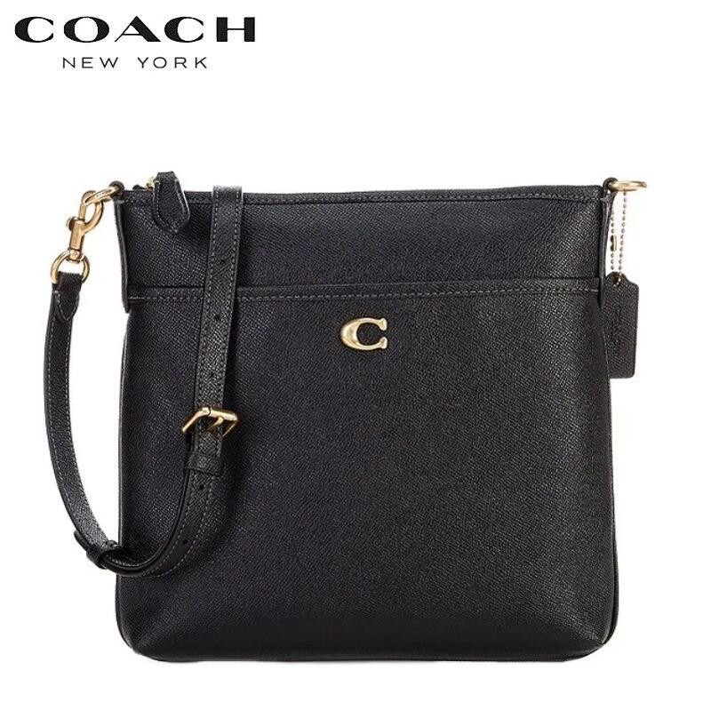 【SALE 2023新作 COACH】コーチショルダーバッグ レディース 斜めがけ コーチ バック 新作 コーチ スマホバッグ クロスボディ 斜め掛け ブティックライン COACH 2023新作 キット 26 レザー クロスボディ ブラック