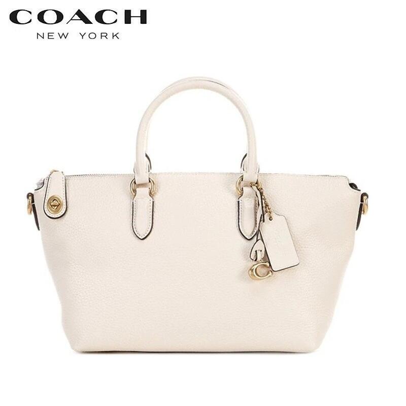 コーチ クロスボディ バッグ（レディース） 【SALE 2023新作 COACH】コーチ バック 新作 コーチ coach バック 新作 2way ショルダーバッグ 斜め掛け レディース ブティックライン 2023新作 COACH カラ ソフト ペブル レザー クロスボディ サッチェル チョーク