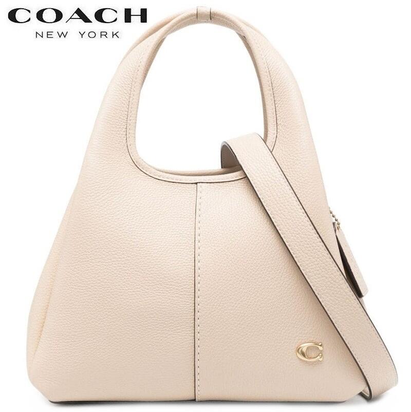コーチ バッグ COACH 新作 ショルダーバッグ クロスボディレディース コーチ ブティックライン コーチ COACH ラナ 23 レザー ミディアム ショルダーバッグ アイボリー 正規品