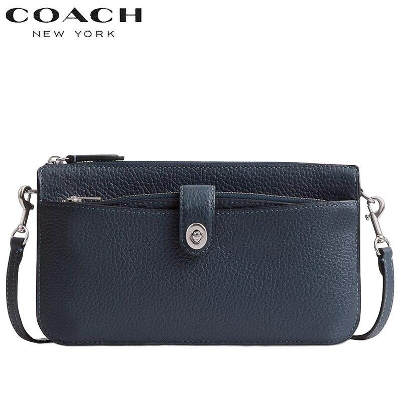 クラッチバッグ 【TIME SALE 5/12迄 2024新作 COACH】スマホバッグ ショルダーバッグ 斜め掛け コーチショルダーバッグ レディース 新作 コーチ バック メッセンジャーバッグ ブティックライン COACH 2024新作 ベラ レザー スモール クロスボディ バッグ デニム 正規品 日本未入荷