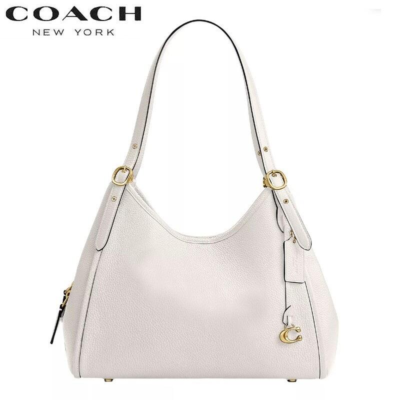 2024新作 コーチ COACH ショルダーバッグ ブティックライン 2024新作 ベラ ミディアム レザー ショルダーバッグ チョーク 正規品 日本未入荷