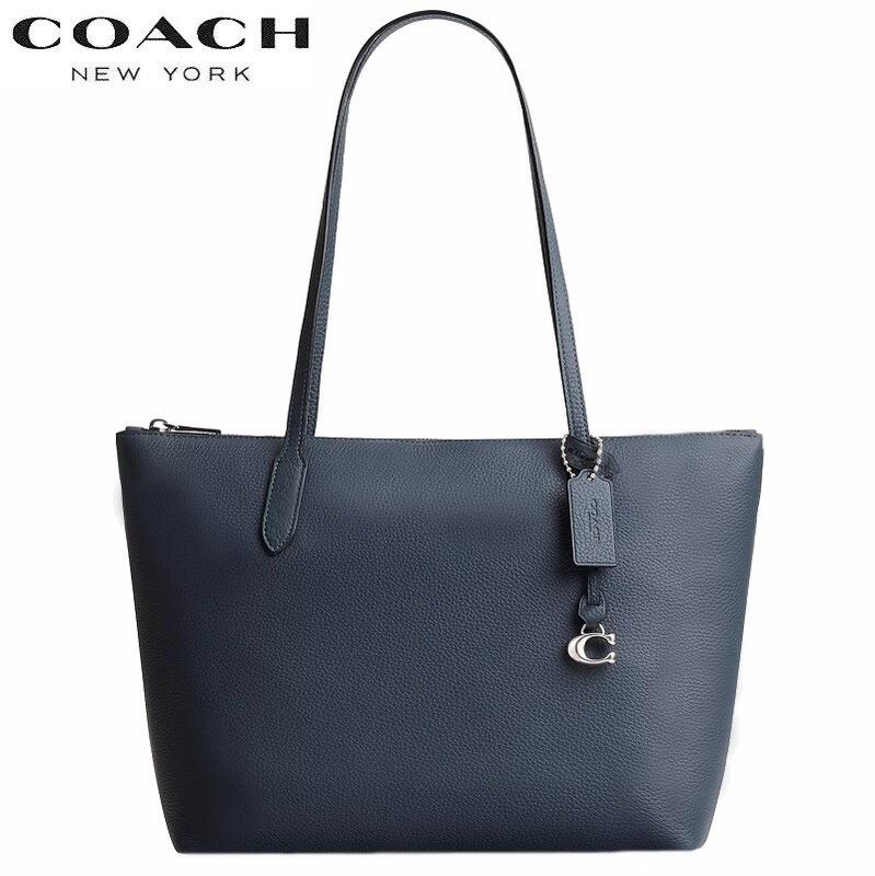 【TIME SALE 5/12迄 2024新作 COACH】コーチ COACH 新作 トートバッグ ショルダーバッグ 2024新作 ベラ スモール トート ペブル レザー デニム 正規品 日本未入荷