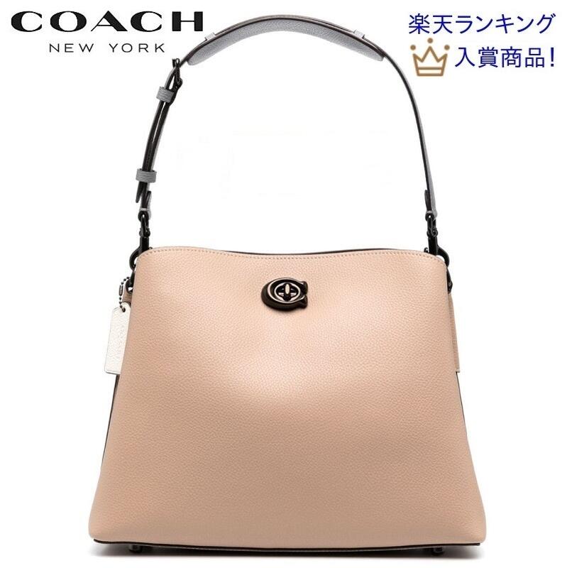 【SALE 新作 COACH 】コーチ バック 新作 コーチ ショルダーバッグ レディース ブティックライン COACH ウィロウ ショルダー バッグ カラーブロック トープ マルチ