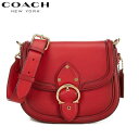 【SALE 新作 COACH】コーチショルダーバッグ レディース 斜めがけ クロスボディ 新作 コーチ ブティックライン COACH 新作 ビート サドルバッグ ウェビングストラップ キャンディー アップル 正規品 日本未入荷