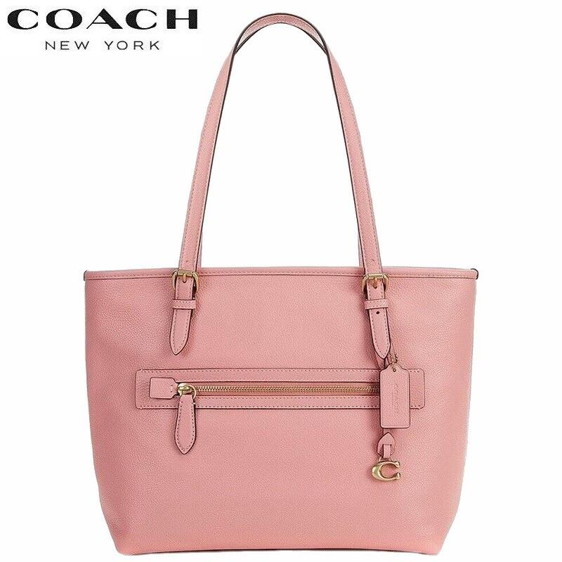 【SALE 2023新作 COACH】コーチ COACH トートバッグ レディース コーチ ブティックライン コーチ バック COACH 新作 テイラー トート ペブル レザー バブルガム