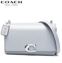 コーチ 新作 バッグ コーチショルダーバッグ レディース 斜めがけ クロスボディー COACH 2023秋冬新作 バンディット クロスボディ グレー ブルー 正規品