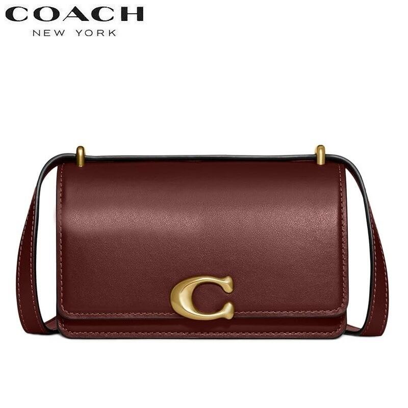 【SALE 2023秋冬新作 COACH】コーチ 新作 バッグ コーチショルダーバッグ レディース 斜めがけ クロスボディー COACH 2023秋冬新作 バンディット クロスボディ ワイン 正規品