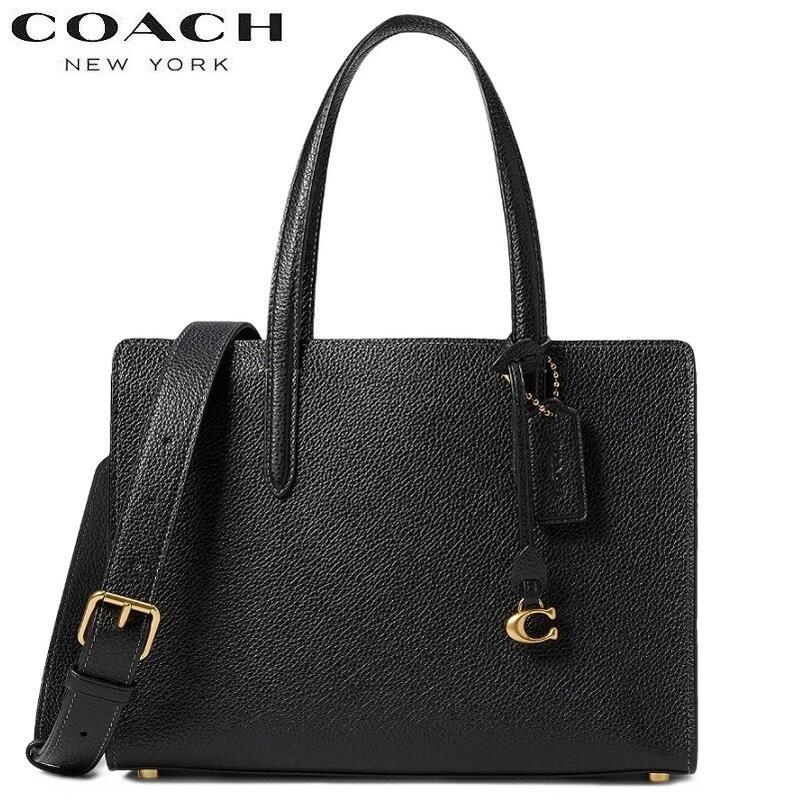 コーチ　ポシェット コーチ バック COACH 新作 コーチショルダーバッグ レディース 斜めがけ ショルダーバッグ スマホショルダー トートバッグ 2way 2023秋冬新作 COACH カーター キャリーオール 28 ブラック