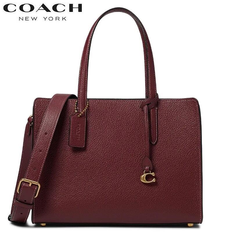 コーチ　ポシェット 【TIME SALE 5/25迄 2023秋冬新作 COACH】コーチ バック COACH 新作 コーチショルダーバッグ レディース 斜めがけ ショルダーバッグ スマホショルダー トートバッグ 2way 2023秋冬新作 COACH カーター キャリーオール 28 ワイン