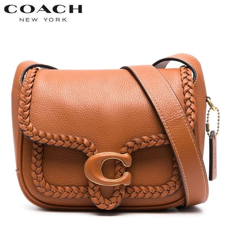 コーチショルダーバッグ レディース 斜めがけ コーチ COACH バック 新作 斜め掛けバッグ スマホバッグ ブティックライン COACH 2023秋冬新作 タビー メッセンジャー 19 ブレイド バーニッシュド アンバー