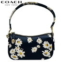 【SALE 2024新作 COACH】コーチ COACH 花柄 新作 ショルダーバッグ スマホショルダーバッグ ブティックライン 2024新作 スインガー 20 フラワープリント ショルダーバッグ ブラック マルチ 正規品(4)