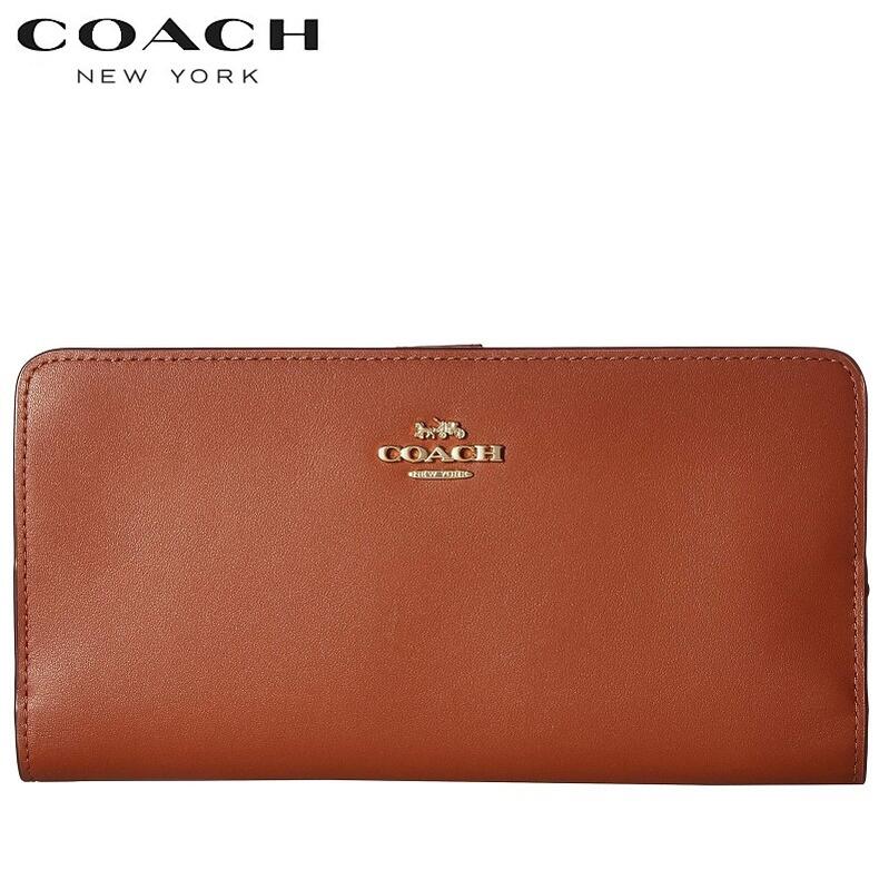 コーチ 長財布 メンズ 【SALE 新作 COACH】コーチ 長財布 新作 メンズ コーチ 新作 コーチ 二つ折り財布 カード入れ コーチ ブティックライン 新作 COACH スキニー ウォレット サドル