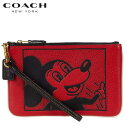 ディズニー コーチ ディズニー ミッキー マウス X キース・ヘリング 新作 COACH ディズニー ミッキー マウス X キース・ヘリング スモール リストレット エレクトリック レッド