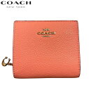 KANON STORYで買える「コーチ COACH 2025新作 二つ折り財布 ミニ財布 アウトレット C2862 新作 レザー C チャーム スナップ ラウンド ジップ ウォレット ピンク レモネード 正規品」の画像です。価格は24,860円になります。