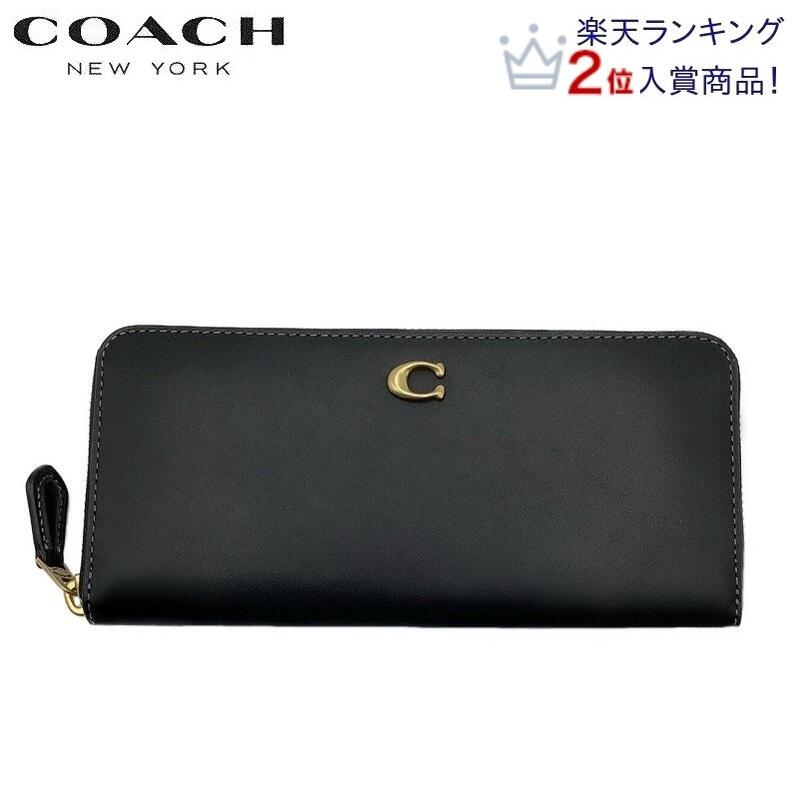 COACHダークグリーン レザー 長財布 COACH 2023新作 コーチ 長財布 メンズ レディース 金運開運財布