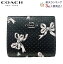 コーチ COACH 二つ折り財布 ミニ財布 2025春新作 CZ346 ファクトリー スナップ ウォレット ボウ プリン..