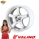 VALINO ヴァリノ 武将×Advanti RACINGGV117D ホイール17インチ×9.5J 5H 114.3 ±0ホワイト 1本