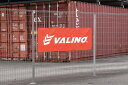 VALINO ヴァリノ横断幕VALINO RED 300D生地 のぼりサイズ