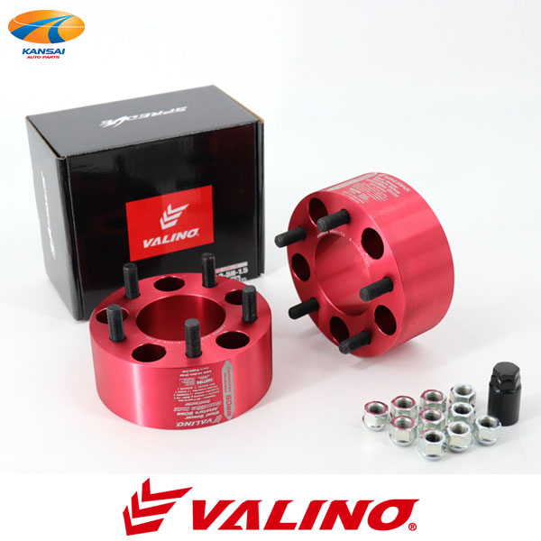 乐天商城 - VALINO ヴァリノSPREDGE スプレッジコンペティションVALINOワイドトレッドスペーサー114.3 5H 1.25 60mm 2枚A6061-T6 超硬アルミ合金 鍛造成型