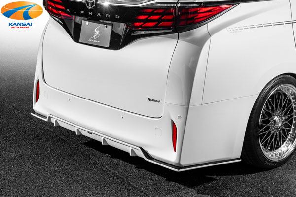 SilkBlaze シルクブレイズエアロパーツリアフラップスポイラー40アルファード代引き決済不可