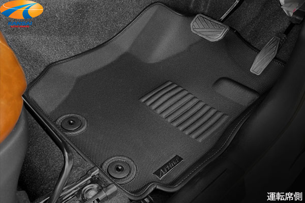 Artina 3DフロアマットJB64ジムニー/JB74ジムニーシエラ AT用フロント(運転席/助手席)