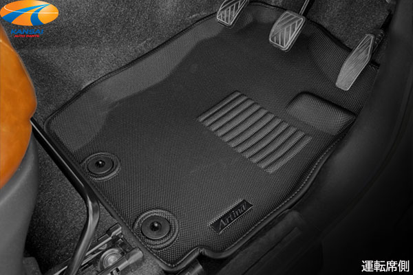 Artina 3DフロアマットJB64ジムニー/JB74ジムニーシエラ MT用フロント(運転席/助手席)