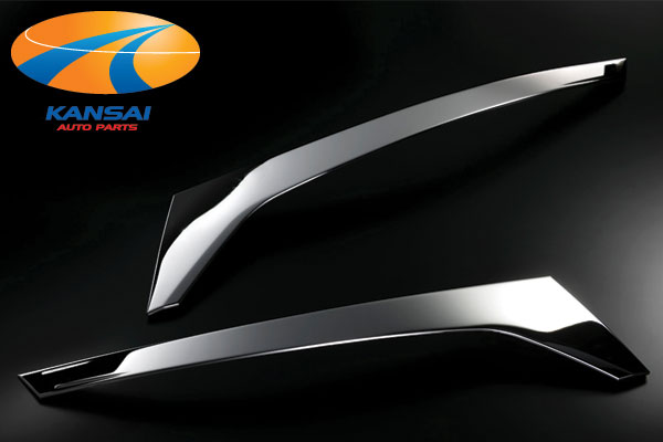 SilkBlaze シルクブレイズステンレスヘッドライトカバー80ヴォクシー後期