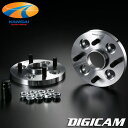 ハブ付ワイドトレッドスペーサー100-4H P1.5 15mm 54-54A6061-T6DIGICAM デジキャン