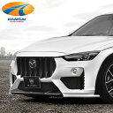 CX-3 DK##Wフロントバンパー LED付き未塗装エアロパーツSilkBlaze GLANZEN シルクブレイズ グレンツェン代引き決済不可※送料無料対象外 ショップ、業者への発送は送料半額
