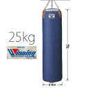 受注生産 TB6600 ウイニング【Winning】トレーニングバッグ25kg ボクシング トレーニング 受注生産品 送料区分A