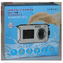 【中古】本物新品未開封VERSOSベルソスの防水、防塵の800万画素のデジタルカメラVS-N003SY(W)の保証書白紙 重さ140g 〇F19-7 X-60
