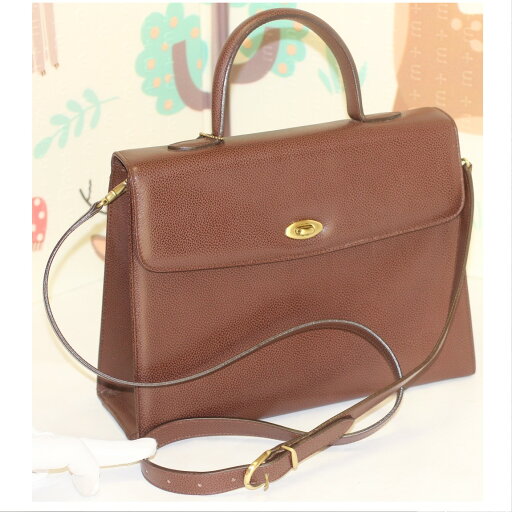 【中古】本物綺麗コーチの女性用ブラウン色取り外し可能なショルダーストラップ付ハンドバッグ4414 サイズW30H22D10cm 〇C17-156 (サ) 【中古】本物綺麗コーチの女性用ブラウン色取り外し可能なショルダーストラップ付ハンドバッグ4414 サイズW30H22D10cm 〇C17-156 (サ)