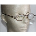 【中古】本物新品未使用YUMI KATSURAユミカツラの女性用ピンクゴールドの色小ぶりで持ち運び可能なケース付きお洒落なフォルムのシニアグラス(老眼鏡)+3,...