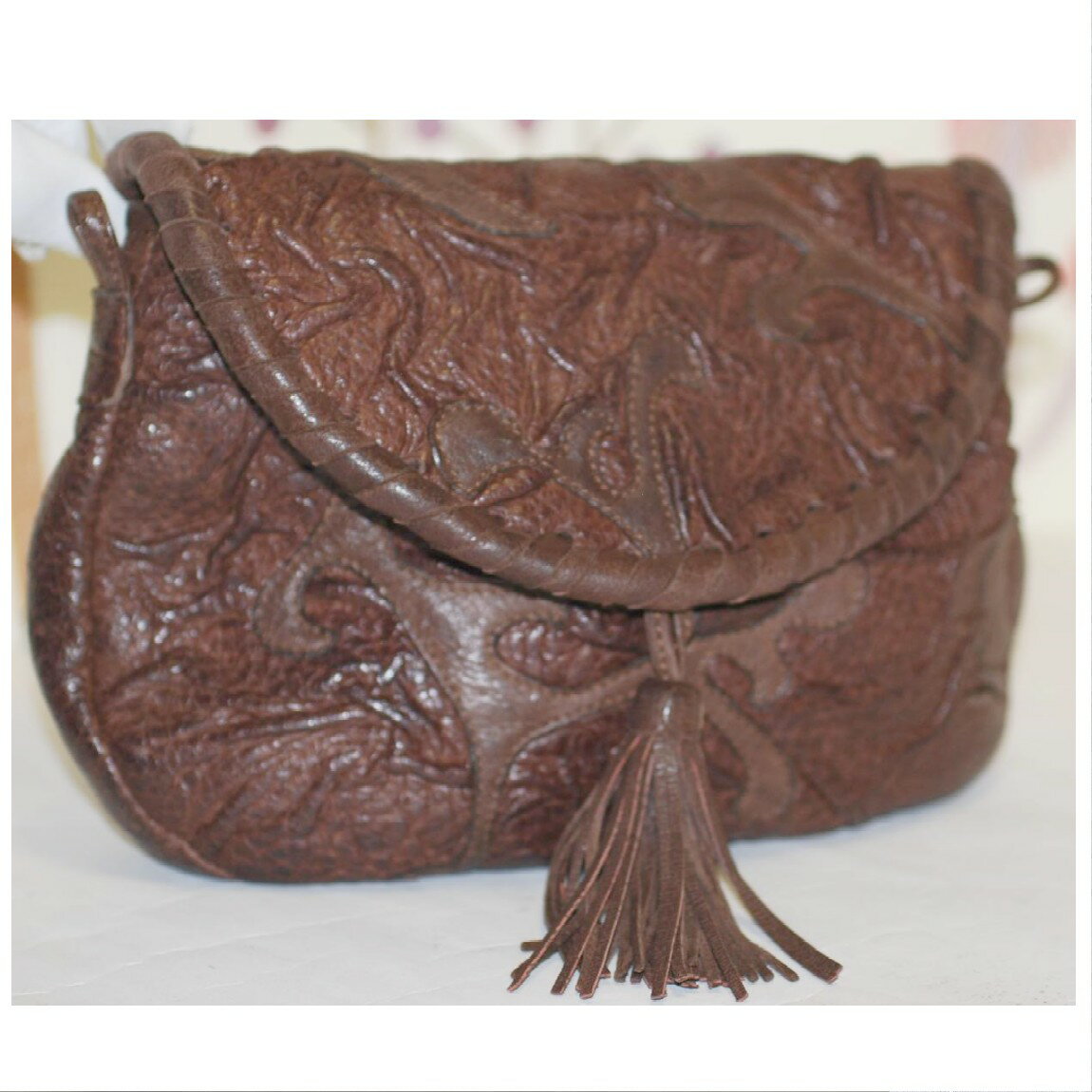 【中古】本物綺麗イビザIBIZA CZARDAのポーチ サイズW24H17D4cm 〇C17-208-2